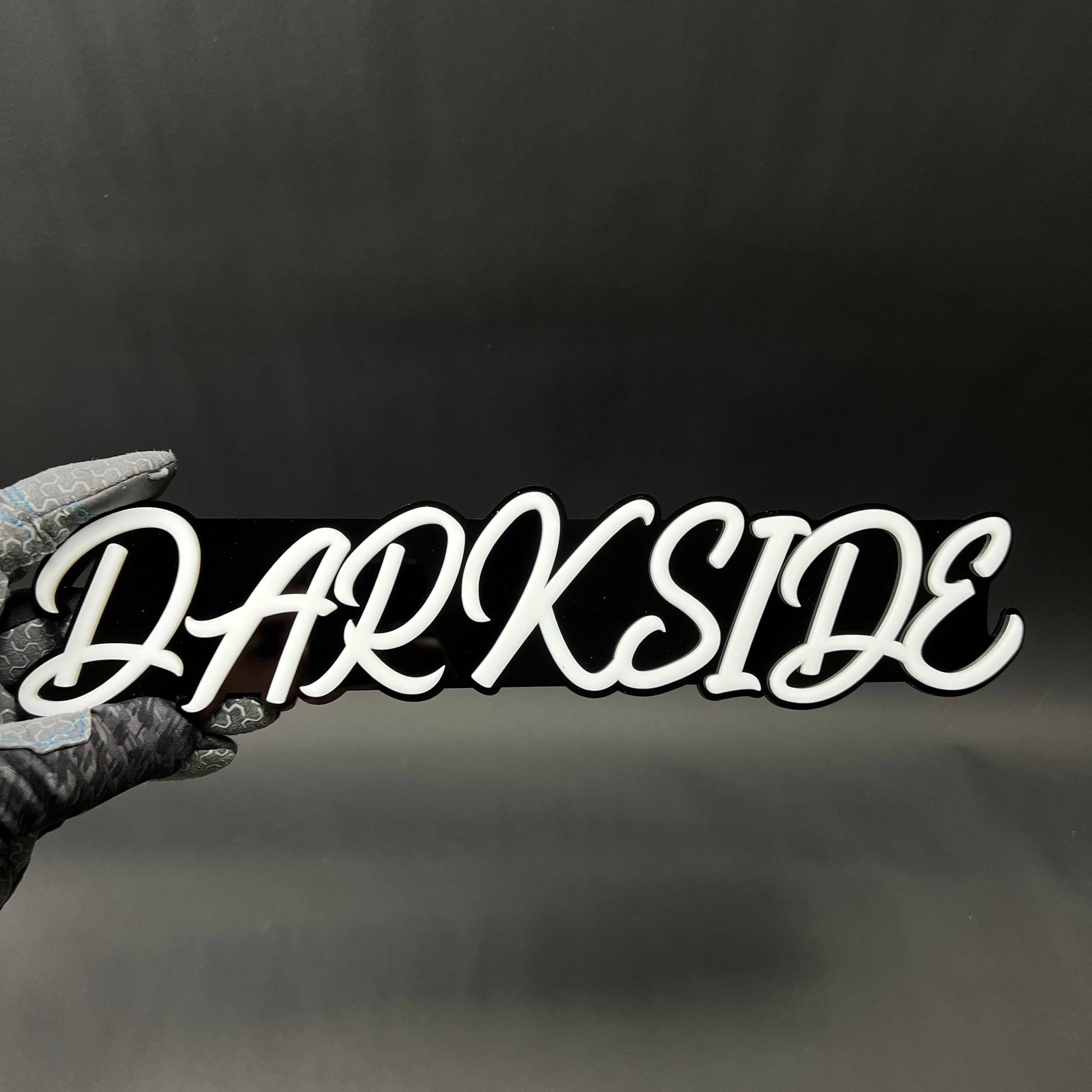 1PC DARKSIDE 3D Acrylic Badge - Car Truck Emblem Fender Tailgate Trunk Sticker