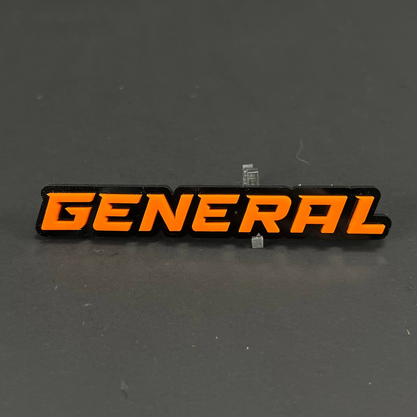 1PC GENERAL 3D Acrylic Badge - Car Truck Emblem Fender Tailgate Trunk Sticker