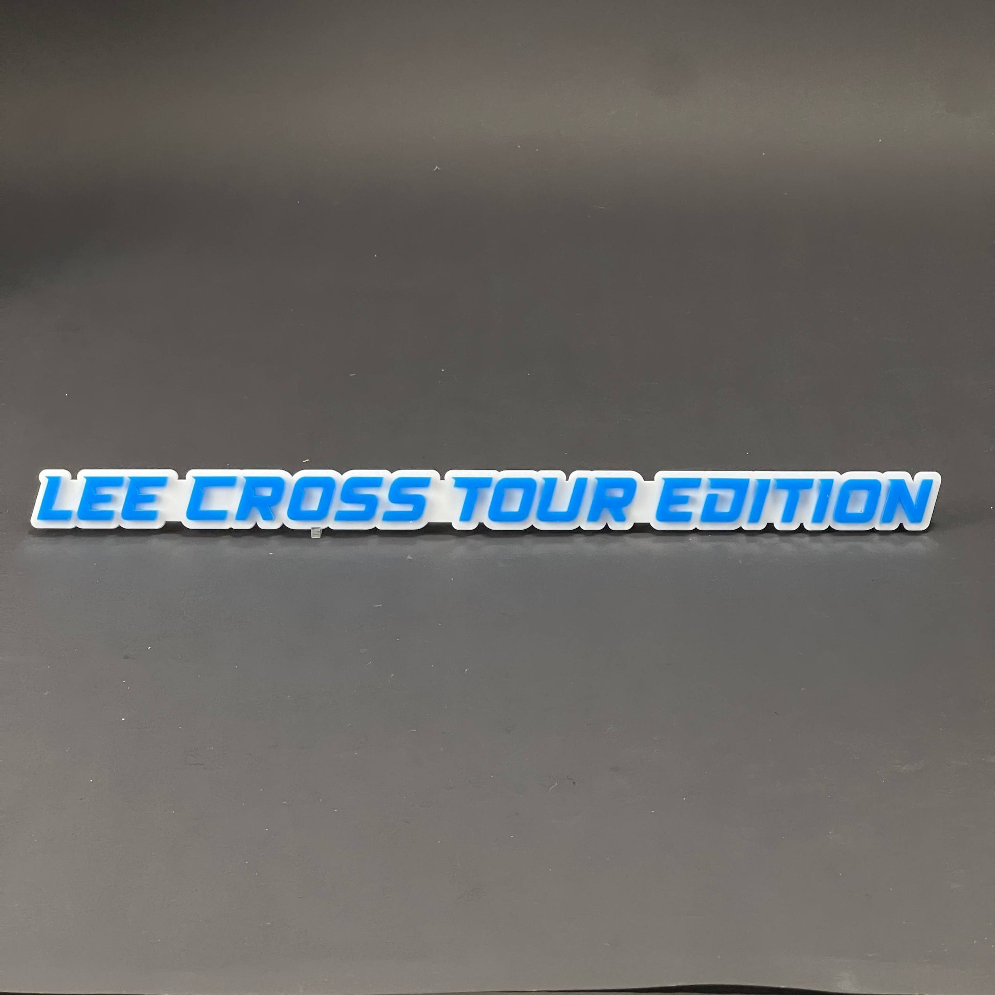1PC LEE CROSS TOUR EDITION 3D Acrylic Badge - Car Truck Emblem Fender Sticker