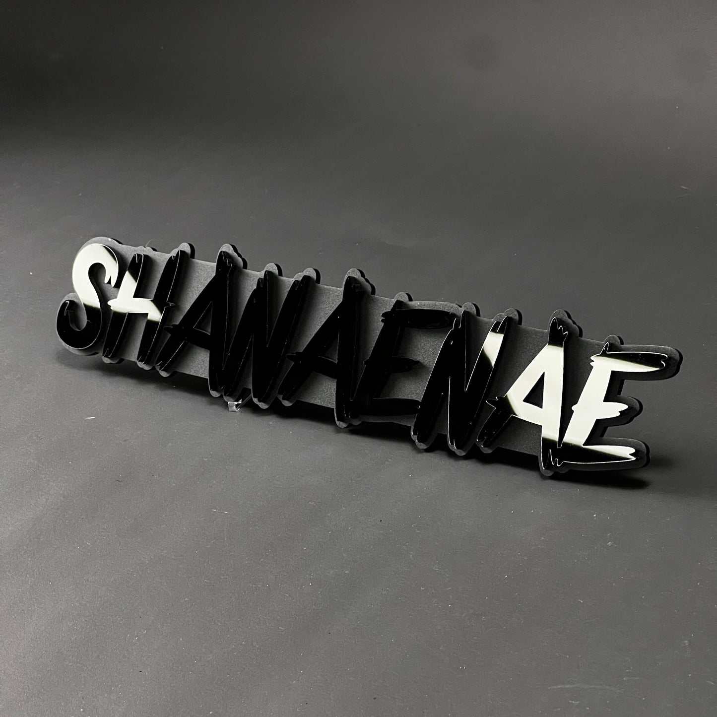 1PC SHANAENAE 3D Acrylic Badge - Car Truck Emblem Fender Tailgate Trunk Sticker