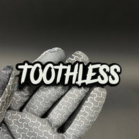 1PC TOOTHLESS 3D Acrylic Badge - Car Truck Emblem Fender Tailgate Trunk Sticker