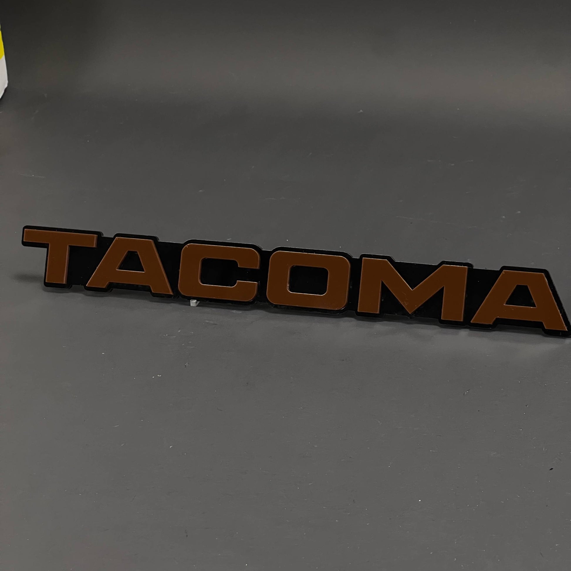 1PC TACOMA 3D Acrylic Badge - Car Truck Emblem Fender Tailgate Trunk Sticker
