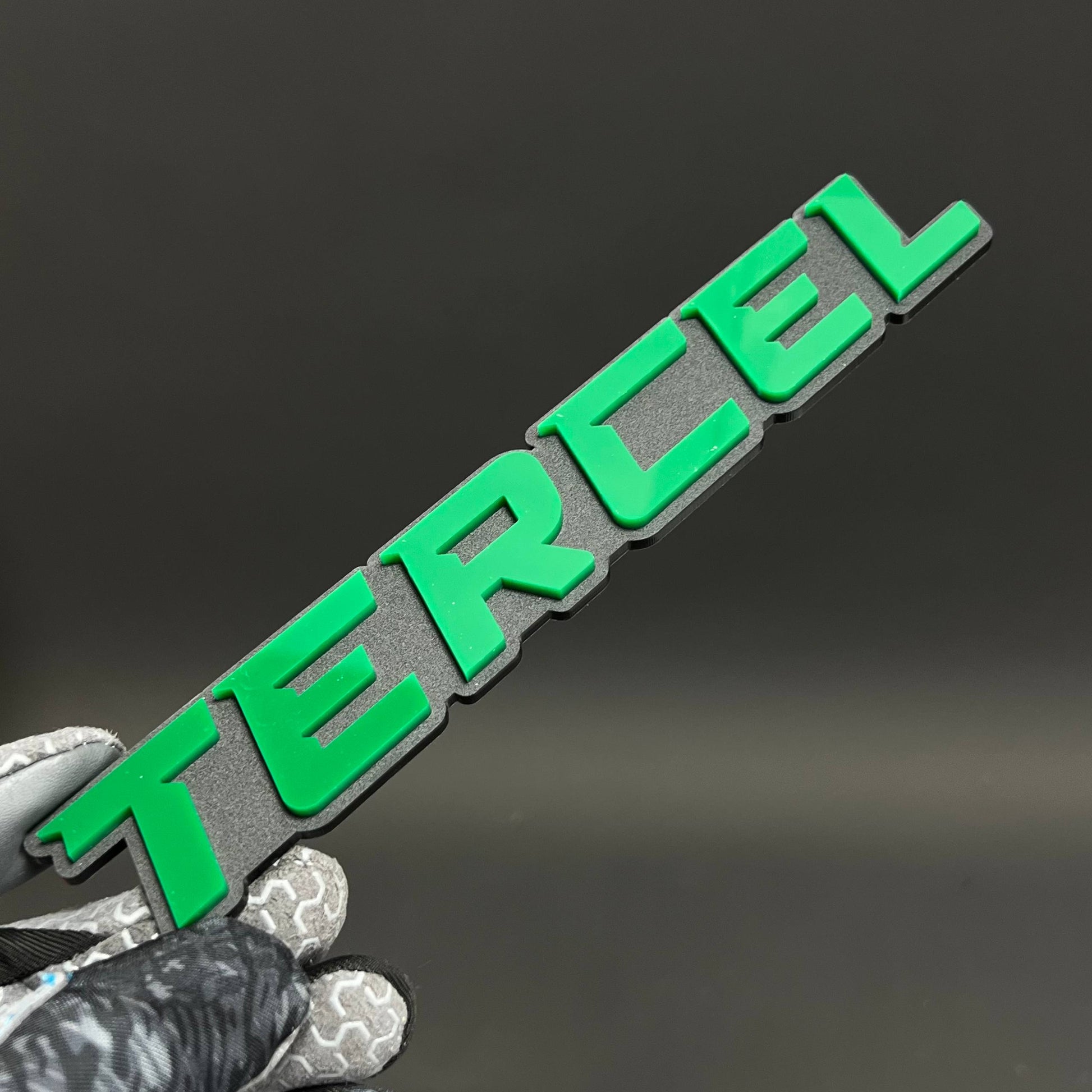1PC TERCEL 3D Acrylic Badge - Car Truck Emblem Fender Tailgate Trunk Sticker