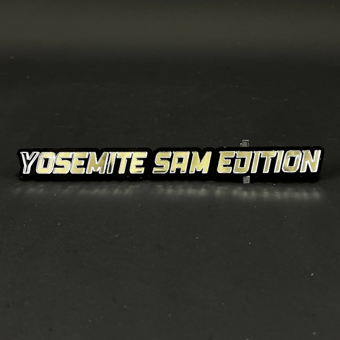 1PC YOSEMITE SAM EDITION 3D Acrylic Badge - Car Truck Emblem Fender Sticker