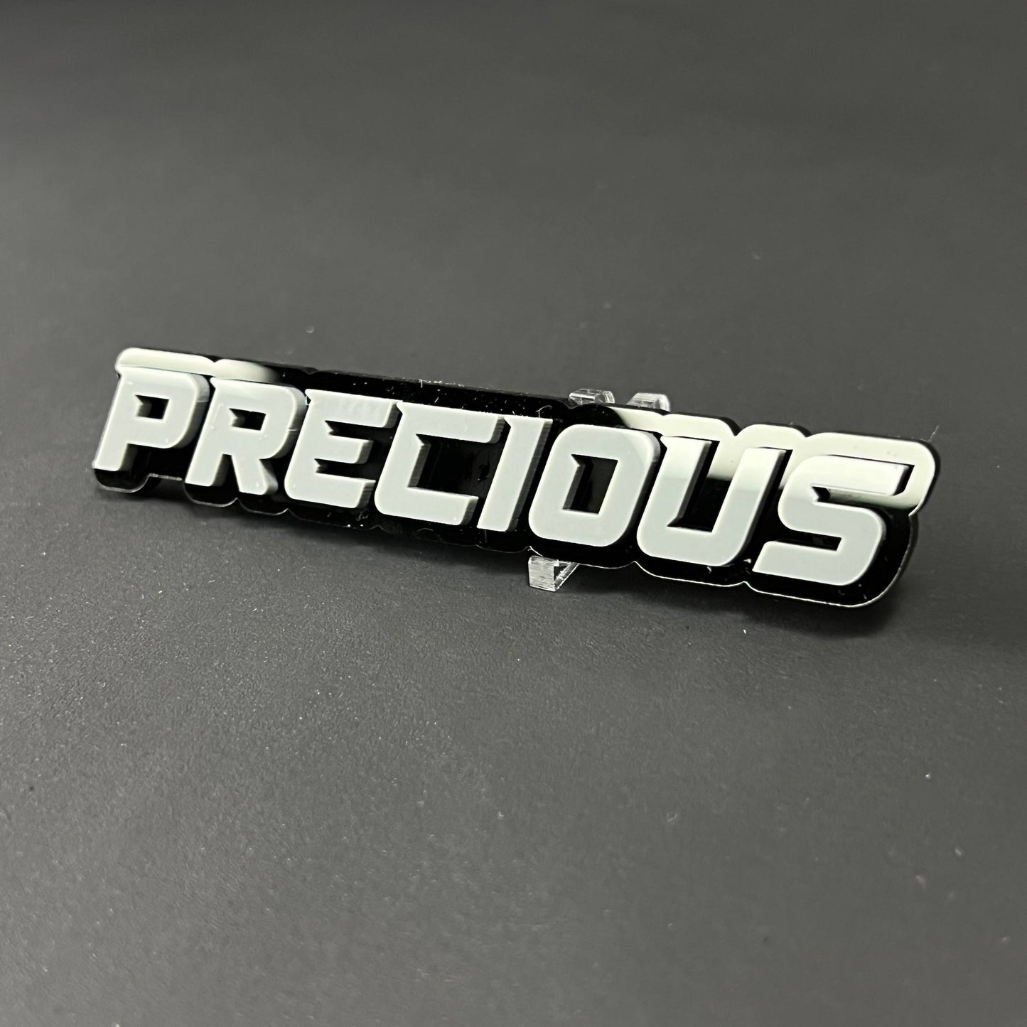 1PC PRECIOUS 3D Acrylic Badge - Car Truck Emblem Fender Tailgate Trunk Sticker