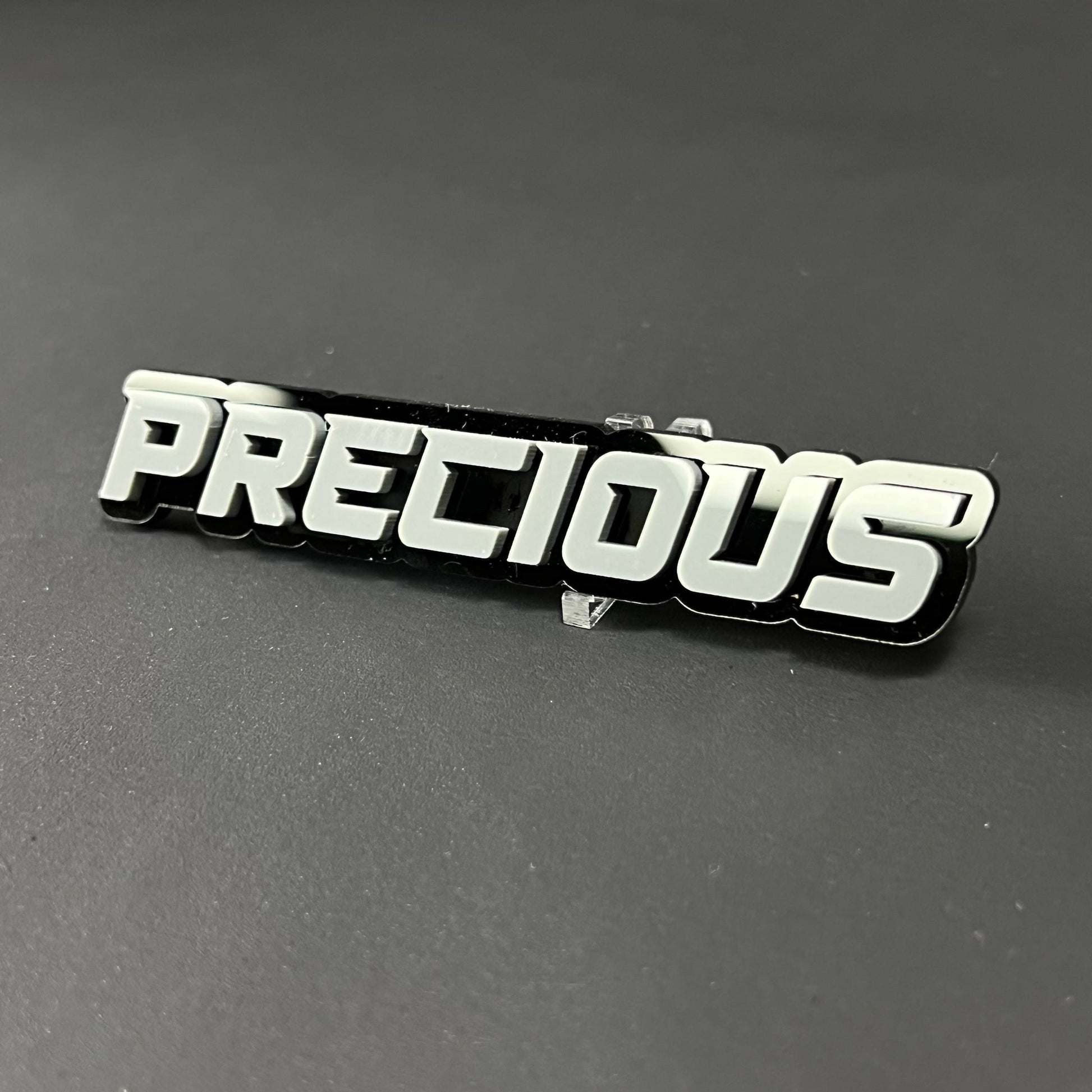 1PC PRECIOUS 3D Acrylic Badge - Car Truck Emblem Fender Tailgate Trunk Sticker