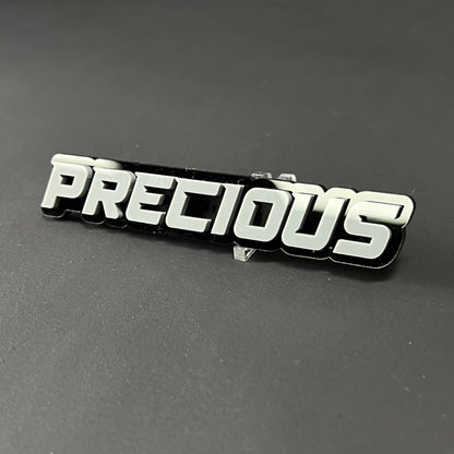 1PC PRECIOUS 3D Acrylic Badge - Car Truck Emblem Fender Tailgate Trunk Sticker