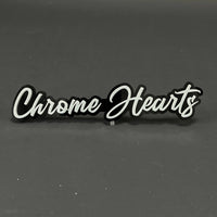 1PC Chrome Hearts 3D Acrylic Badge - Car Truck Emblem Fender Sticker