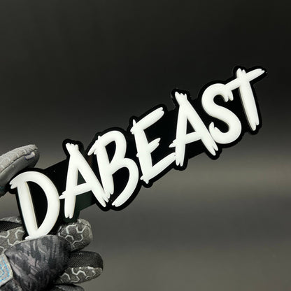 1PC DABEAST 3D Acrylic Badge - Car Truck Emblem Fender Tailgate Trunk Sticker