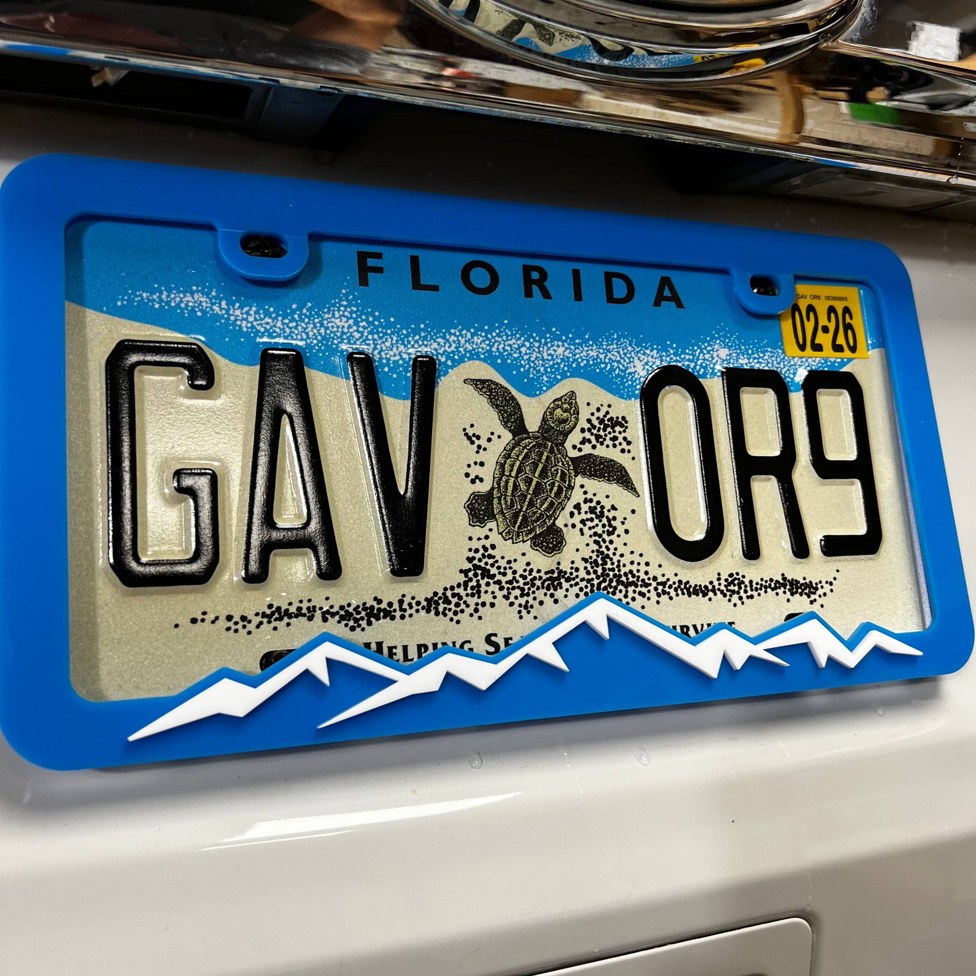 1PC GAV OR9 3D Acrylic Badge - Car Truck Emblem Fender Tailgate Trunk Sticker
