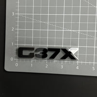 1PC G37X 3D Acrylic Badge - Car Truck Emblem Fender Tailgate Trunk Sticker