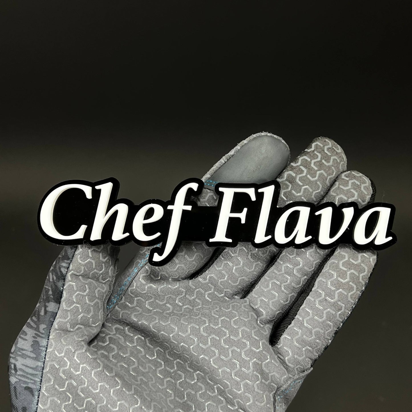 1PC Chef Flava 3D Acrylic Badge - Car Truck Emblem Fender Tailgate Trunk Sticker