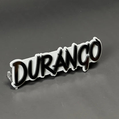 1PC DURANGO 3D Acrylic Badge - Car Truck Emblem Fender Tailgate Trunk Sticker