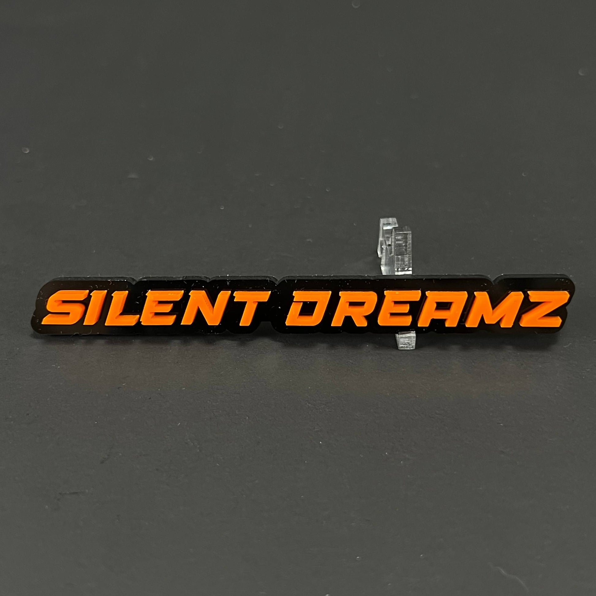 1PC SILENT DREAMZ 3D Acrylic Badge - Car Truck Emblem Fender Sticker