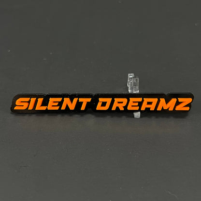 1PC SILENT DREAMZ 3D Acrylic Badge - Car Truck Emblem Fender Sticker