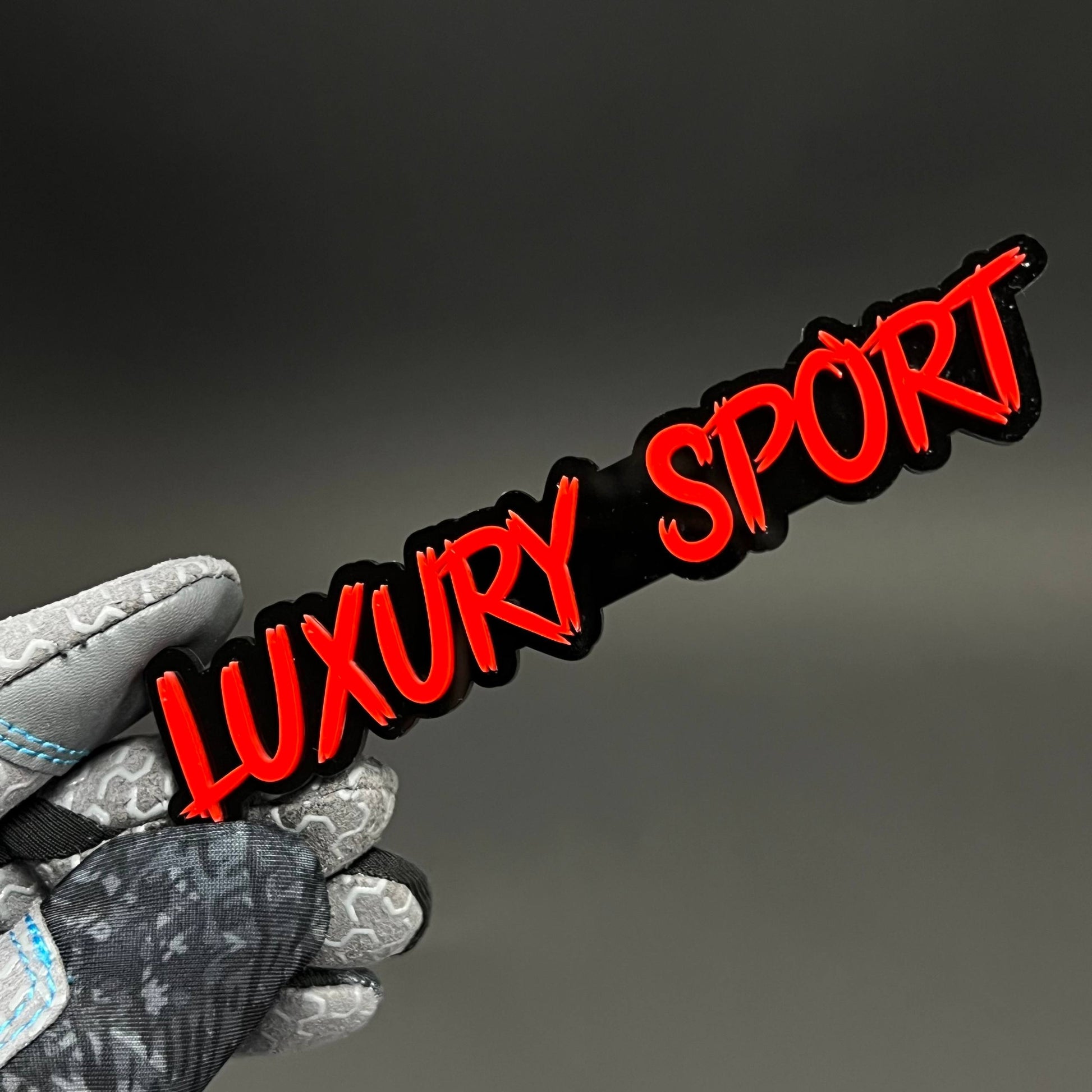 1PC LUXURY SPORT 3D Acrylic Badge - Car Truck Emblem Fender Sticker