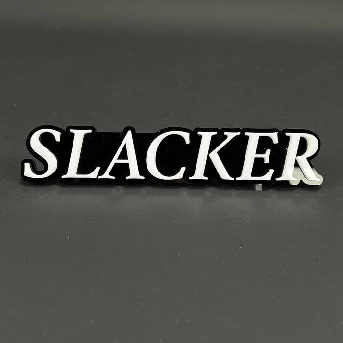 1PC SLACKER 3D Acrylic Badge - Car Truck Emblem Fender Tailgate Trunk Sticker
