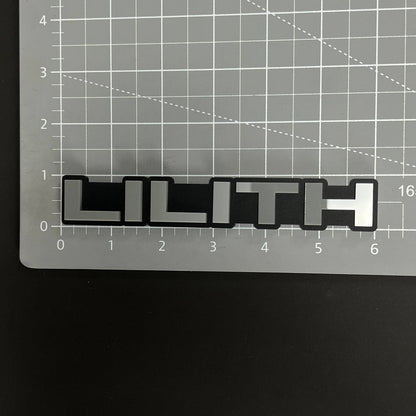 1PC LILITH 3D Acrylic Badge - Car Truck Emblem Fender Tailgate Trunk Sticker