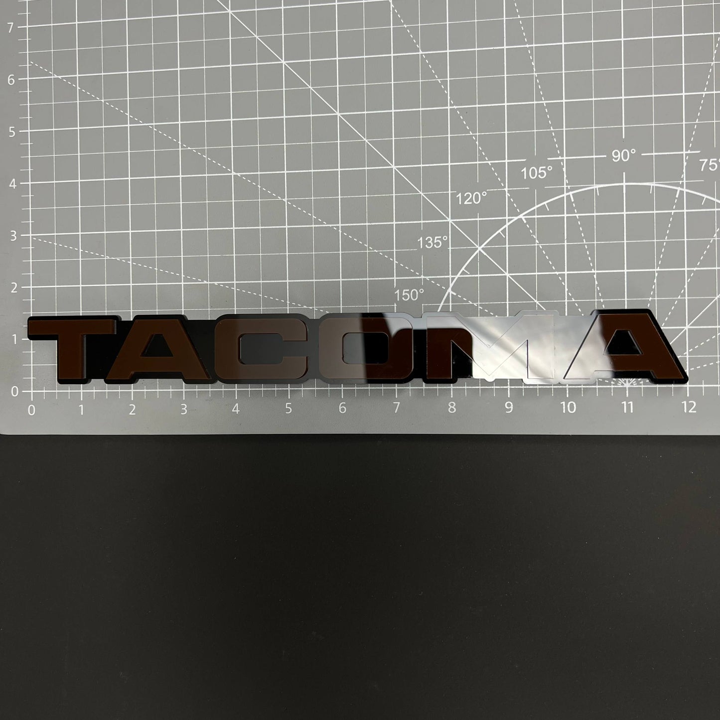 1PC TACOMA 3D Acrylic Badge - Car Truck Emblem Fender Tailgate Trunk Sticker