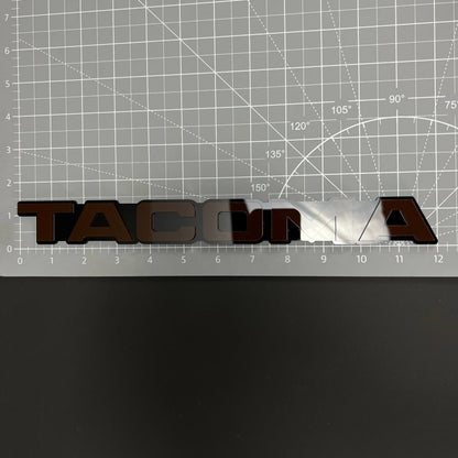 1PC TACOMA 3D Acrylic Badge - Car Truck Emblem Fender Tailgate Trunk Sticker