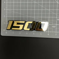 1PC 1500 3D Acrylic Badge - Car Truck Emblem Fender Tailgate Trunk Sticker