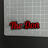 1PC The Don 3D Acrylic Badge - Car Truck Emblem Fender Tailgate Trunk Sticker