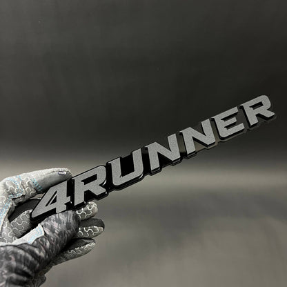 1PC 4RUNNER 3D Acrylic Badge - Car Truck Emblem Fender Tailgate Trunk Sticker