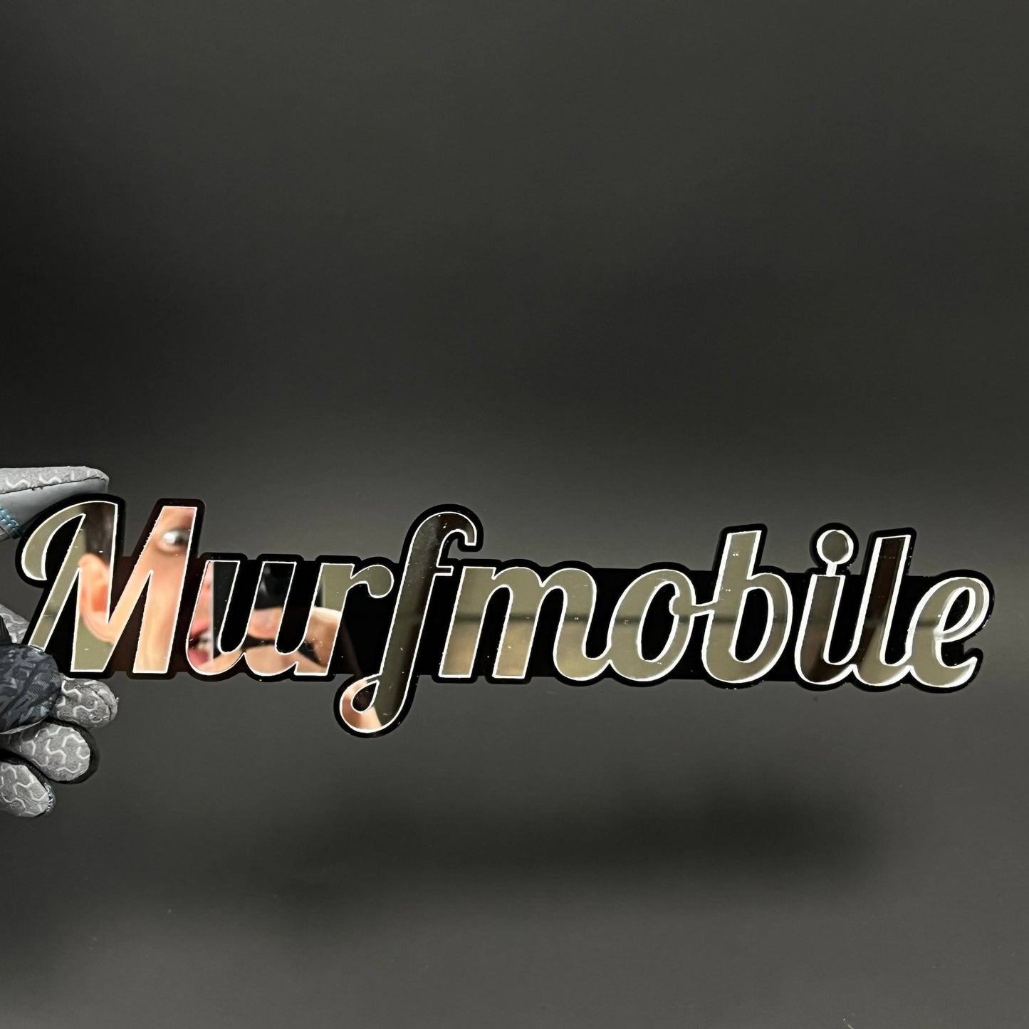 1PC Murfmobile 3D Acrylic Badge - Car Truck Emblem Fender Tailgate Trunk Sticker