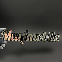 1PC Murfmobile 3D Acrylic Badge - Car Truck Emblem Fender Tailgate Trunk Sticker