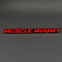 1PC MUSCLE MOMMY 3D Acrylic Badge - Car Truck Emblem Fender Sticker