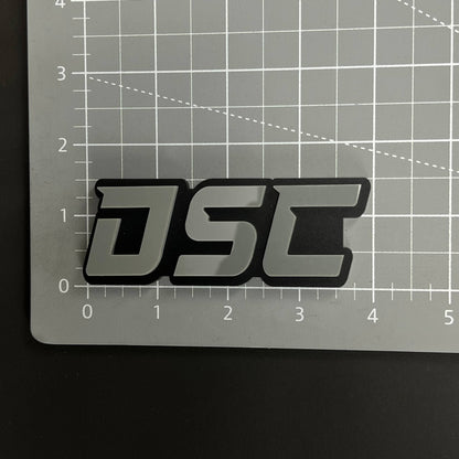 1PC DSC 3D Acrylic Badge - Car Truck Emblem Fender Tailgate Trunk Sticker