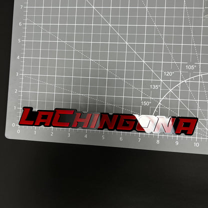 1PC LaChingona 3D Acrylic Badge - Car Truck Emblem Fender Tailgate Trunk Sticker