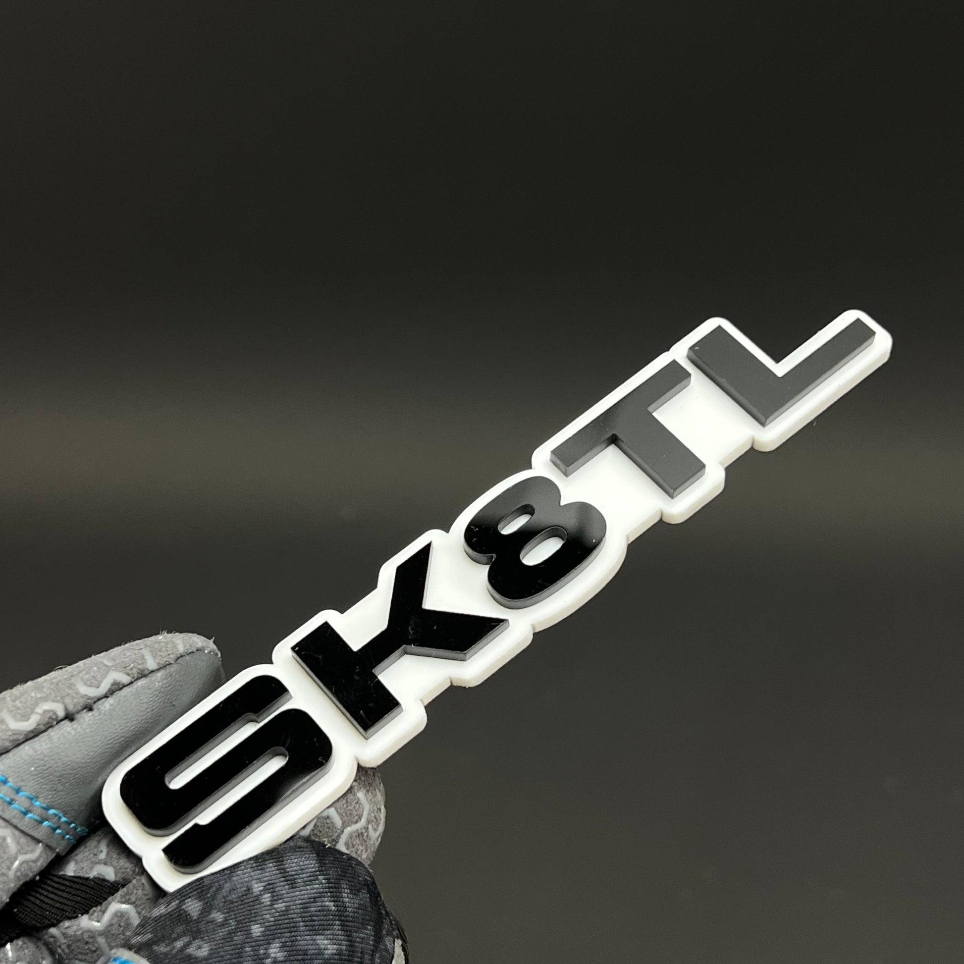 1PC SK8TL 3D Acrylic Badge - Car Truck Emblem Fender Tailgate Trunk Sticker