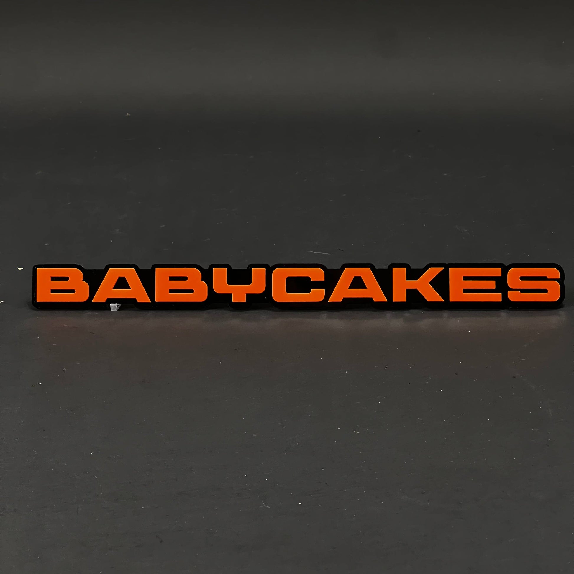 1PC BABYCAKES 3D Acrylic Badge - Car Truck Emblem Fender Tailgate Trunk Sticker