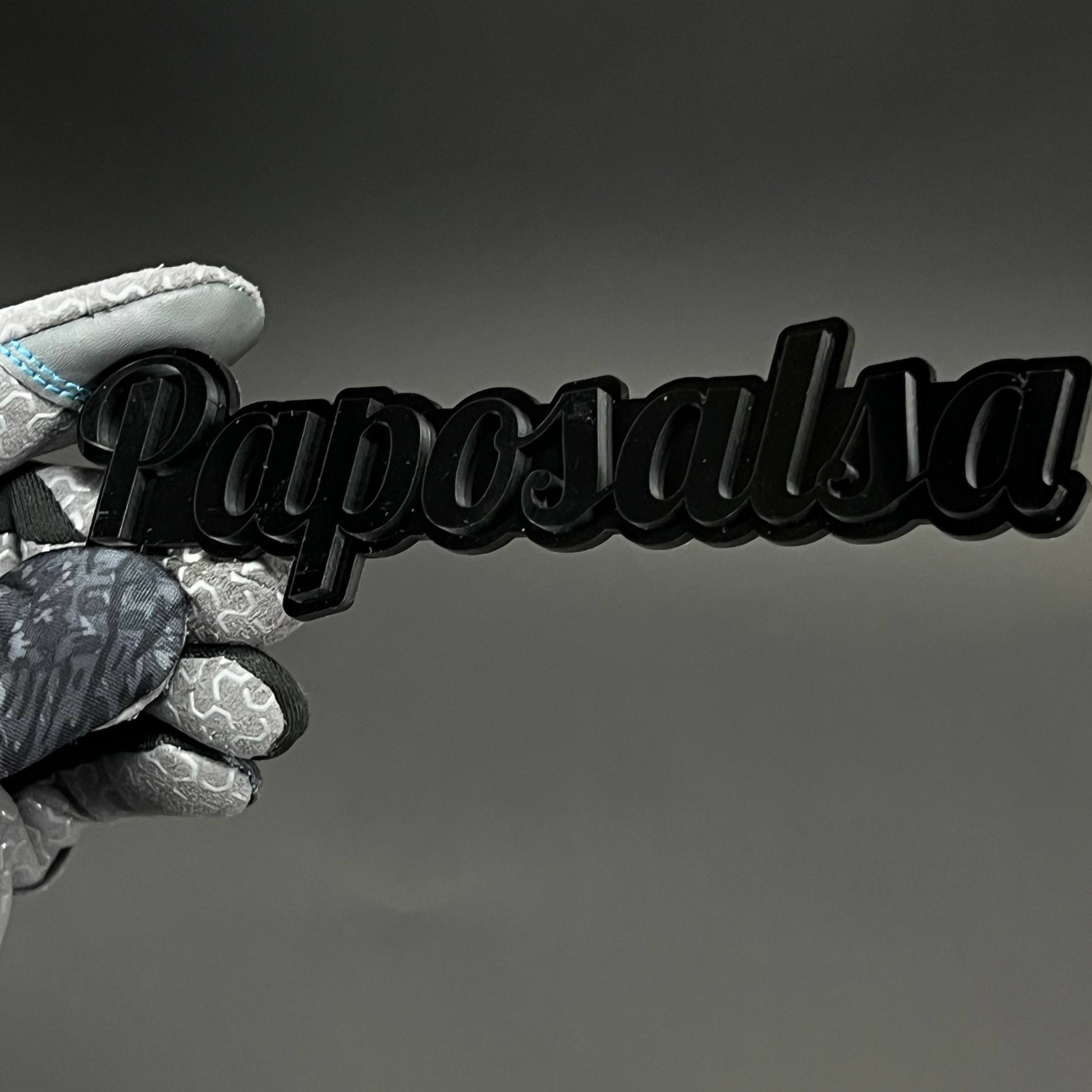 1PC Paposalsa 3D Acrylic Badge - Car Truck Emblem Fender Tailgate Trunk Sticker