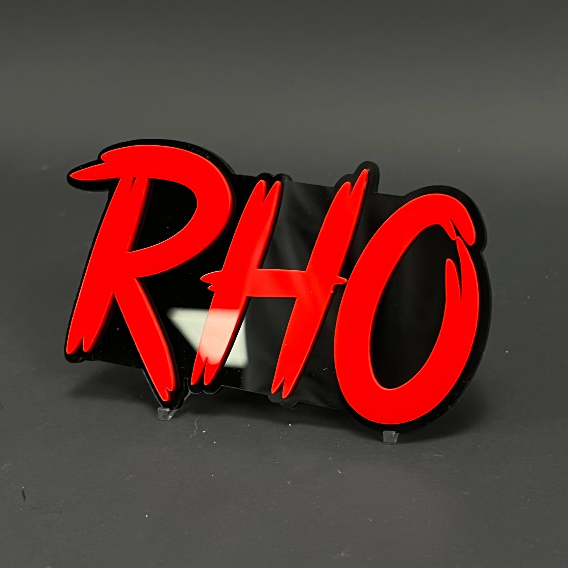 1PC RHO 3D Acrylic Badge - Car Truck Emblem Fender Tailgate Trunk Sticker