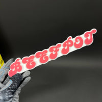 1PC BEEFPOT 3D Acrylic Badge - Car Truck Emblem Fender Tailgate Trunk Sticker
