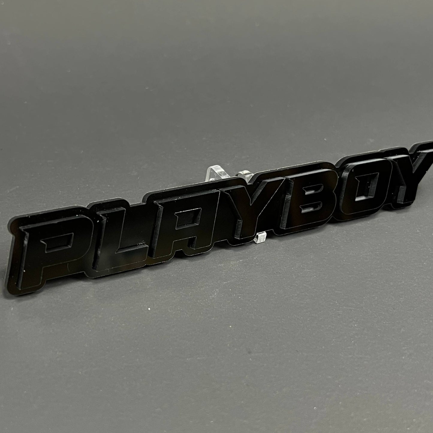 1PC PLAYBOY 3D Acrylic Badge - Car Truck Emblem Fender Tailgate Trunk Sticker