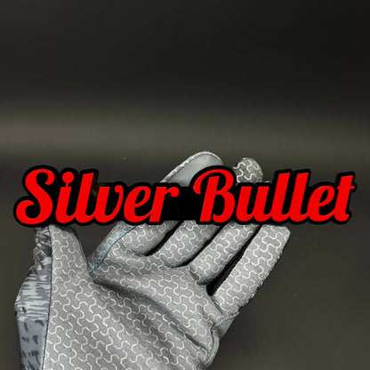 1PC Silver Bullet 3D Acrylic Badge - Car Truck Emblem Fender Sticker