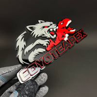 1PC COYOTEAPEX 3D Acrylic Badge - Car Truck Emblem Fender Tailgate Trunk Sticker