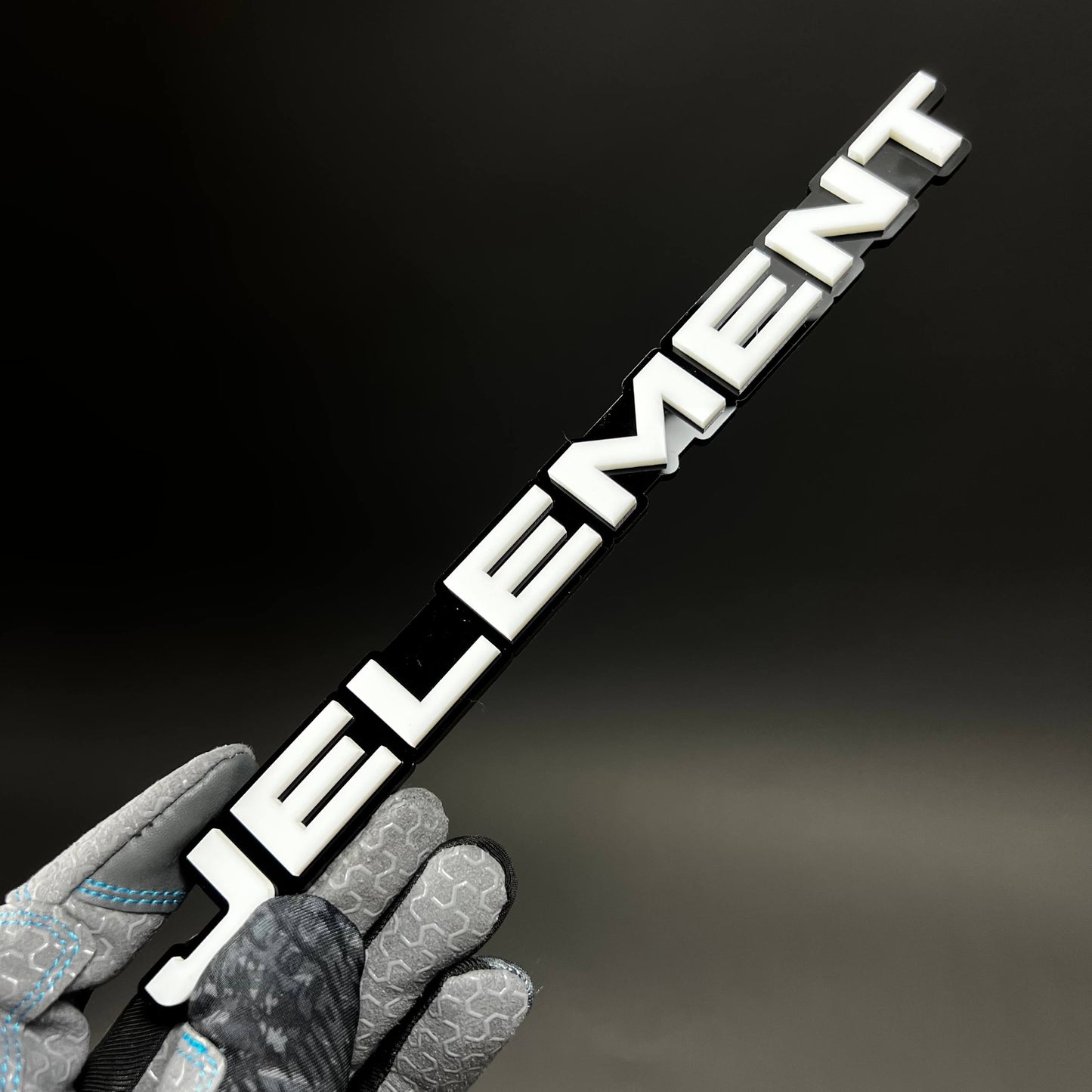 1PC JELEMENT 3D Acrylic Badge - Car Truck Emblem Fender Tailgate Trunk Sticker