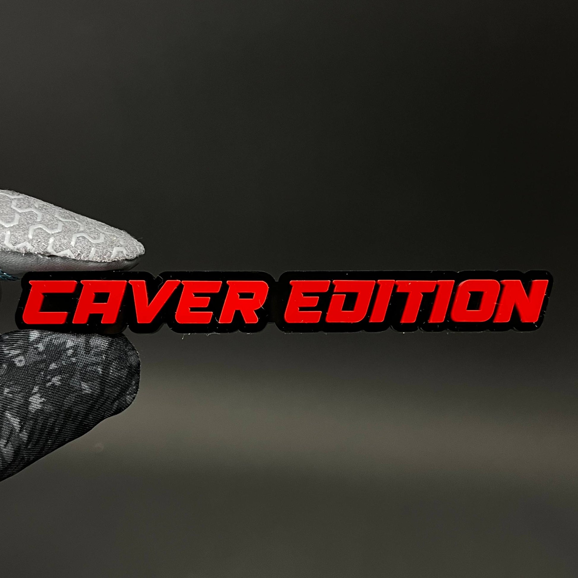 1PC CAVER EDITION 3D Acrylic Badge - Car Truck Emblem Fender Sticker