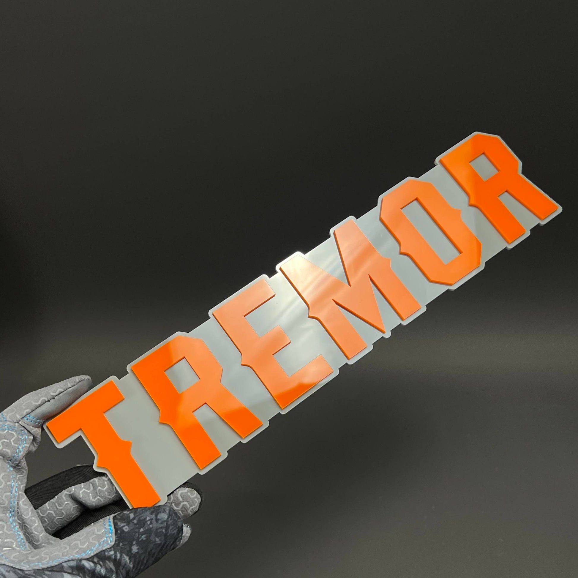 1PC TREMOR 3D Acrylic Badge - Car Truck Emblem Fender Tailgate Trunk Sticker