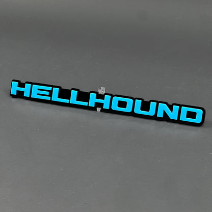 1PC HELLHOUND 3D Acrylic Badge - Car Truck Emblem Fender Tailgate Trunk Sticker