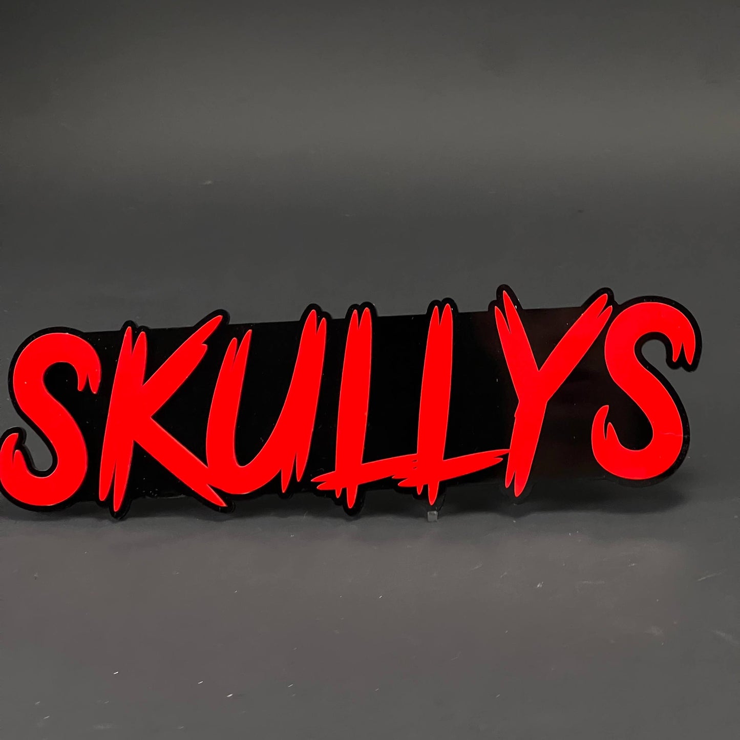 1PC SKULLYS 3D Acrylic Badge - Car Truck Emblem Fender Tailgate Trunk Sticker