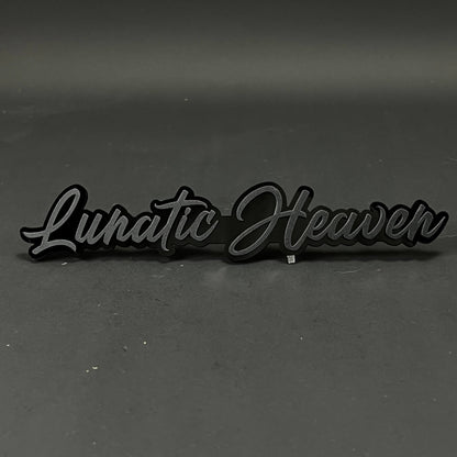 1PC Lunatic Heaven 3D Acrylic Badge - Car Truck Emblem Fender Sticker