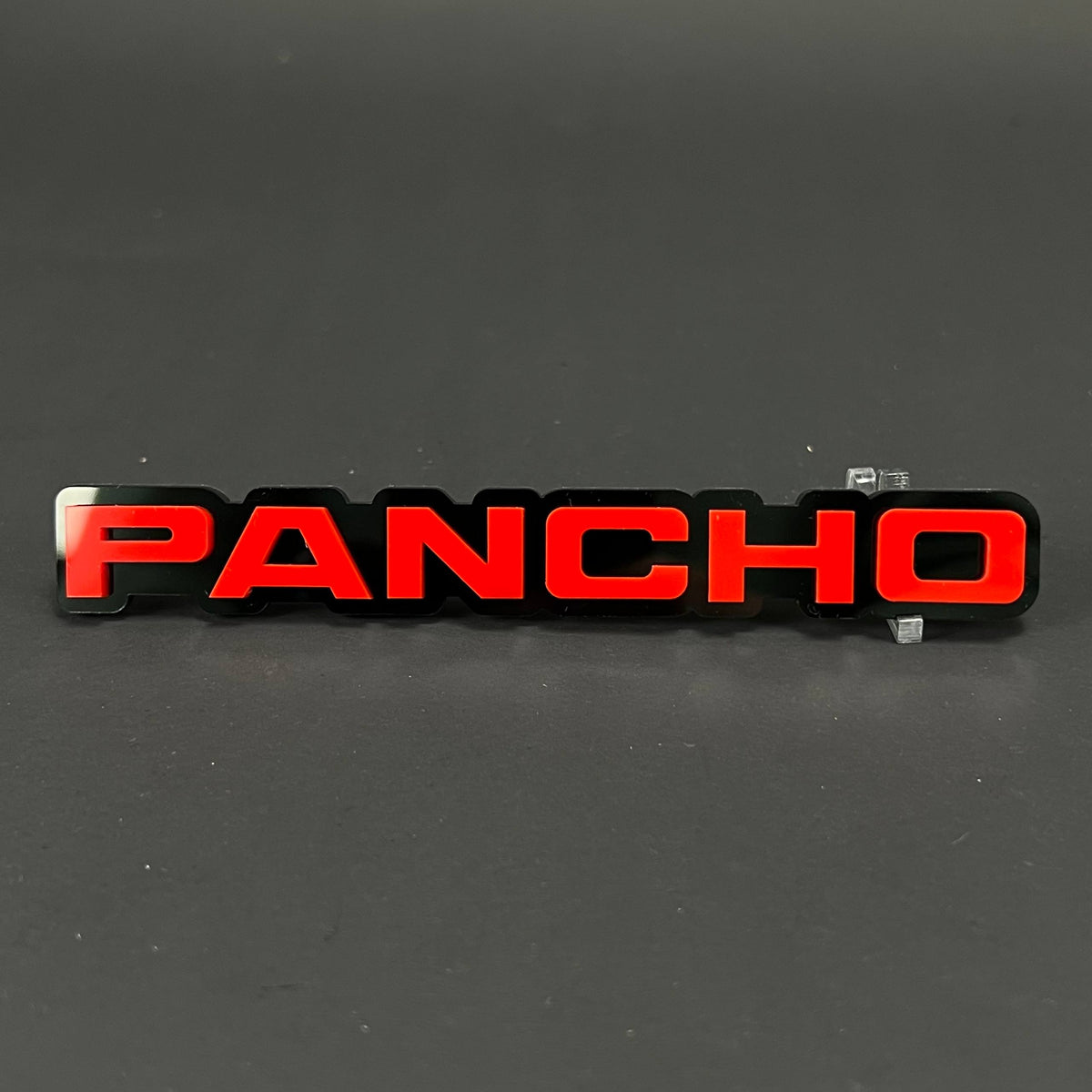 1PC PANCHO 3D Acrylic Badge - Car Truck Emblem Fender Tailgate Trunk Sticker