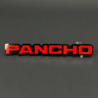 1PC PANCHO 3D Acrylic Badge - Car Truck Emblem Fender Tailgate Trunk Sticker