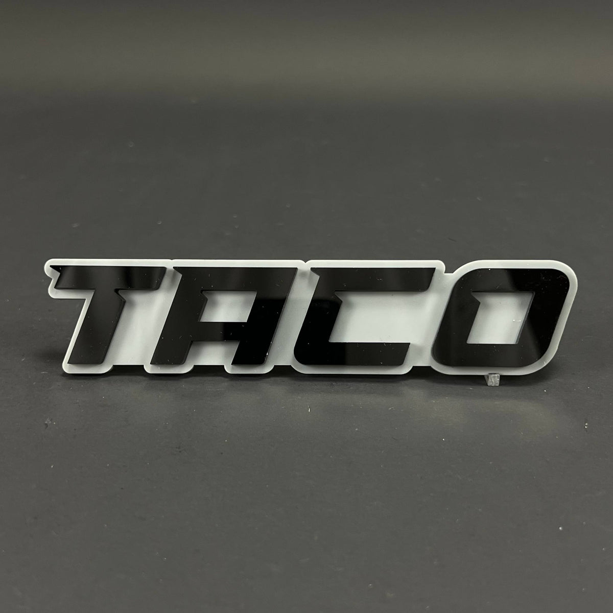 1PC TACO 3D Acrylic Badge - Car Truck Emblem Fender Tailgate Trunk Sticker