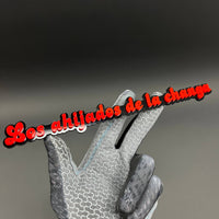 1PC Los ahijados de la changa 3D Acrylic Badge - Car Truck Emblem Fender Sticker